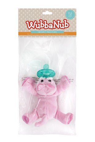 WubbaNub Pink Kitty poly bag